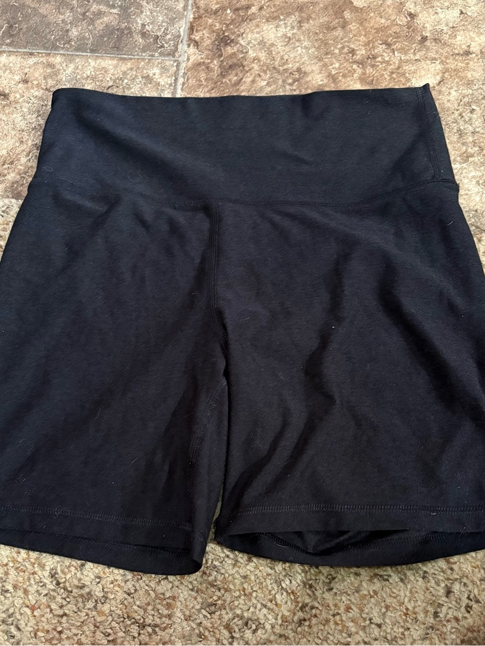 Old Navy Black High-Rise Bike Shorts